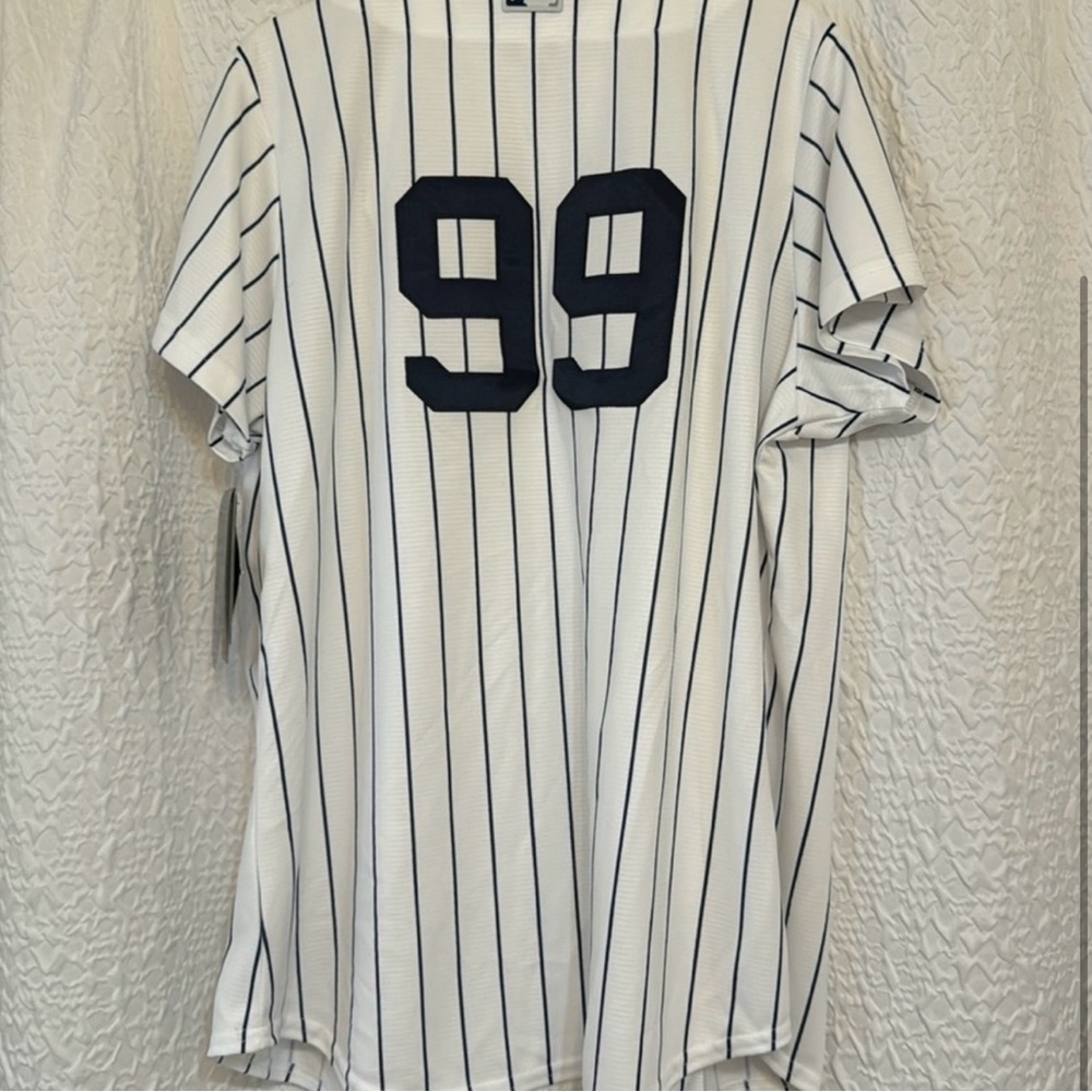 New York Yankees Aaron Judge Jersey Authentic (no name just number) Majestic